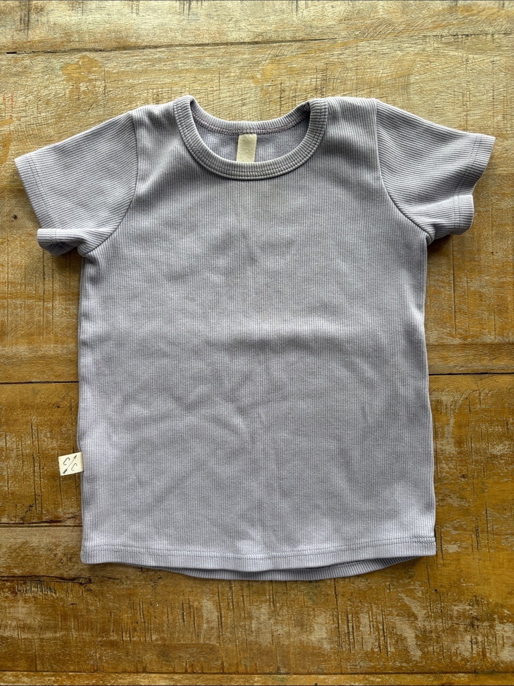 NWOT Childhoods Ribbed Short-Sleeve Tee 12-18m